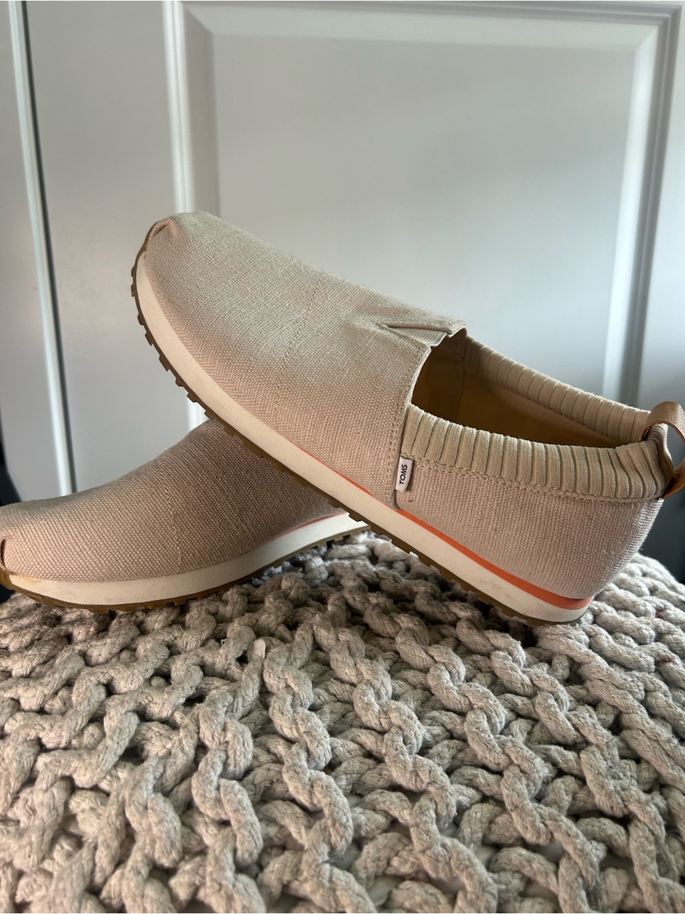 Beige Toms Sneakers Womens Resident Heritage Canvas